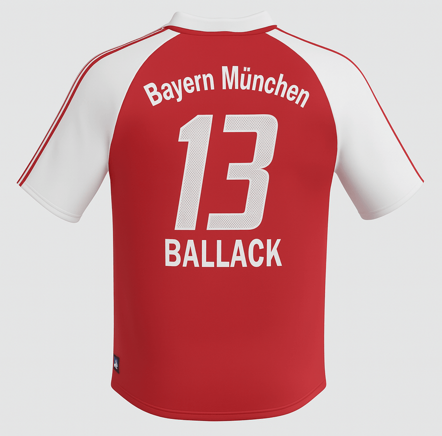 2004–05 Bayern Munich Home Ballack #13 (Feels Like New) - Size XL - image 1