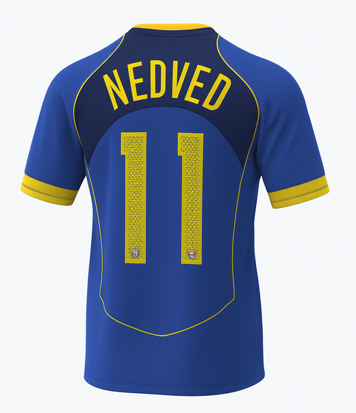 2004–05 Juventus Away Nedved #11 (Feels Like New) - Size XXL