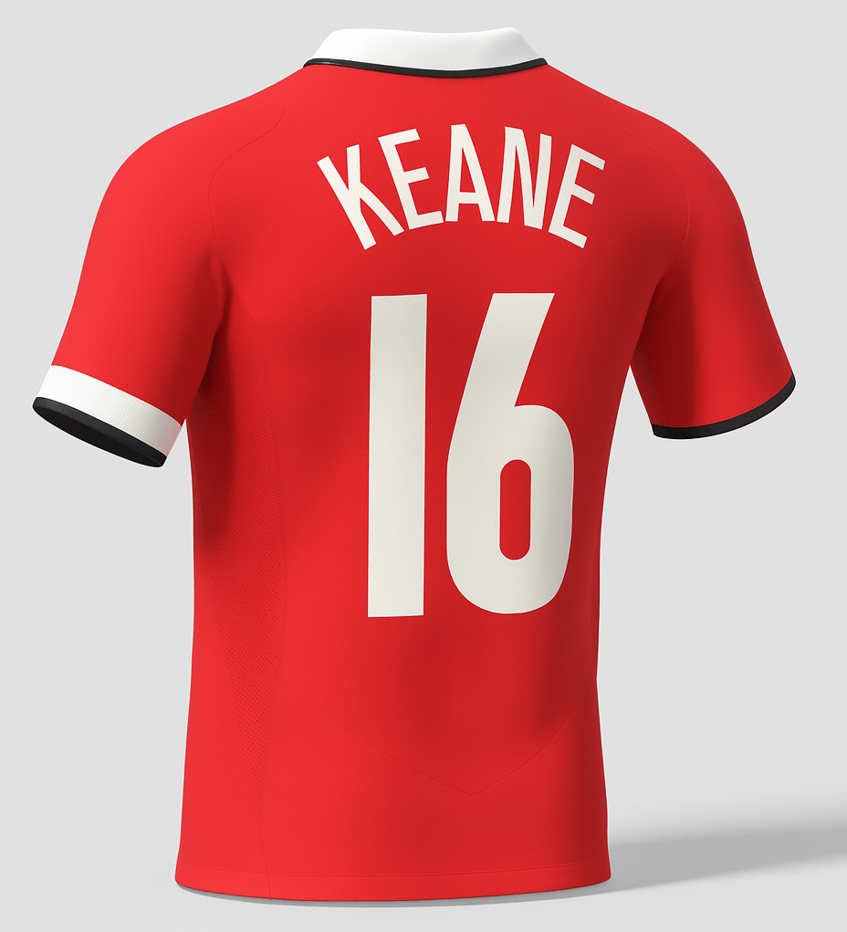 2004–06 Manchester United Home Keane #16 (Feels Like New) - Size M