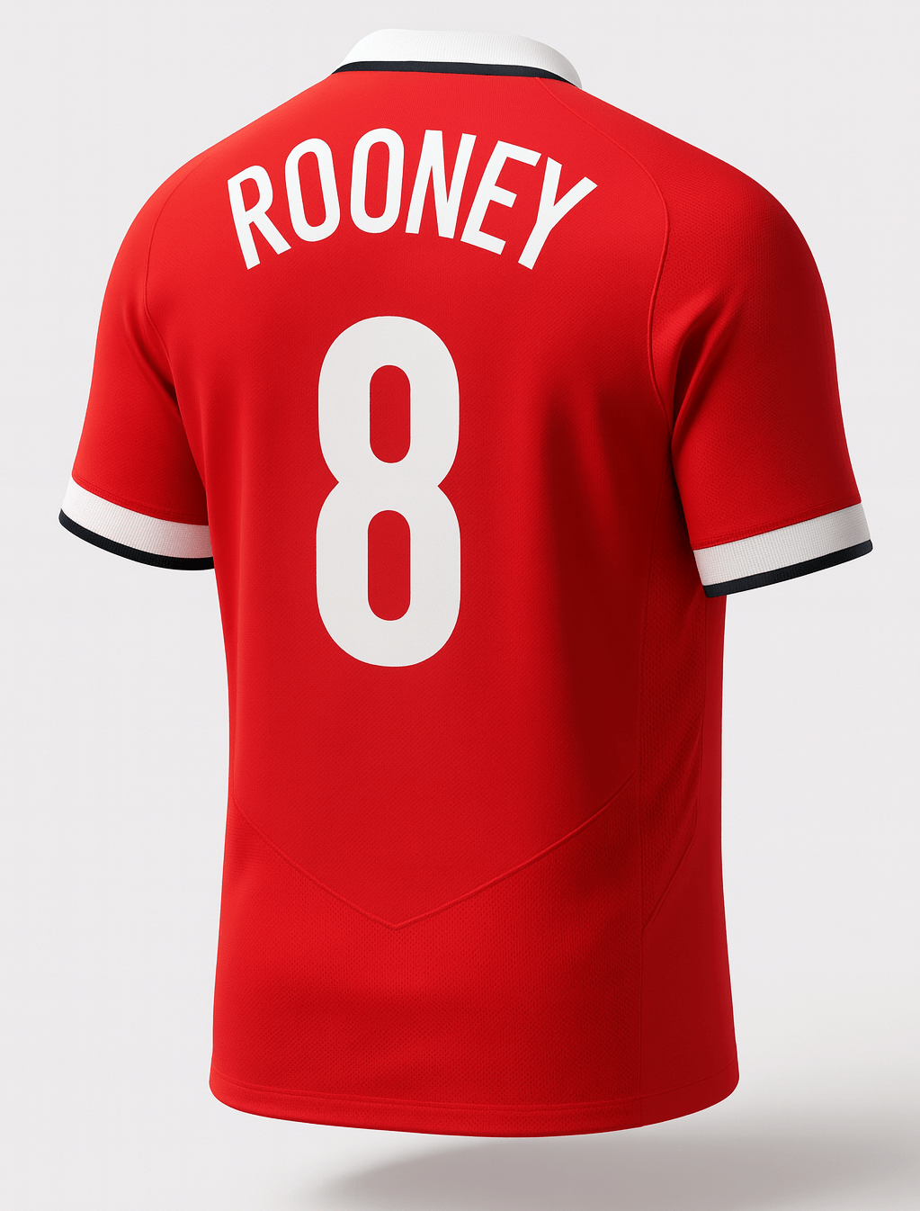 2004–06 Manchester United Home Rooney #8 (Feels Like New) - Size M