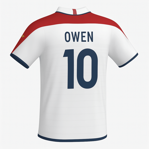 2004 England Home Owen #10 (Feels Like New) - Size XS