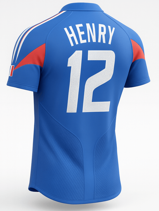 2004 France Home Henry #12 (Feels Like New) - Size XS