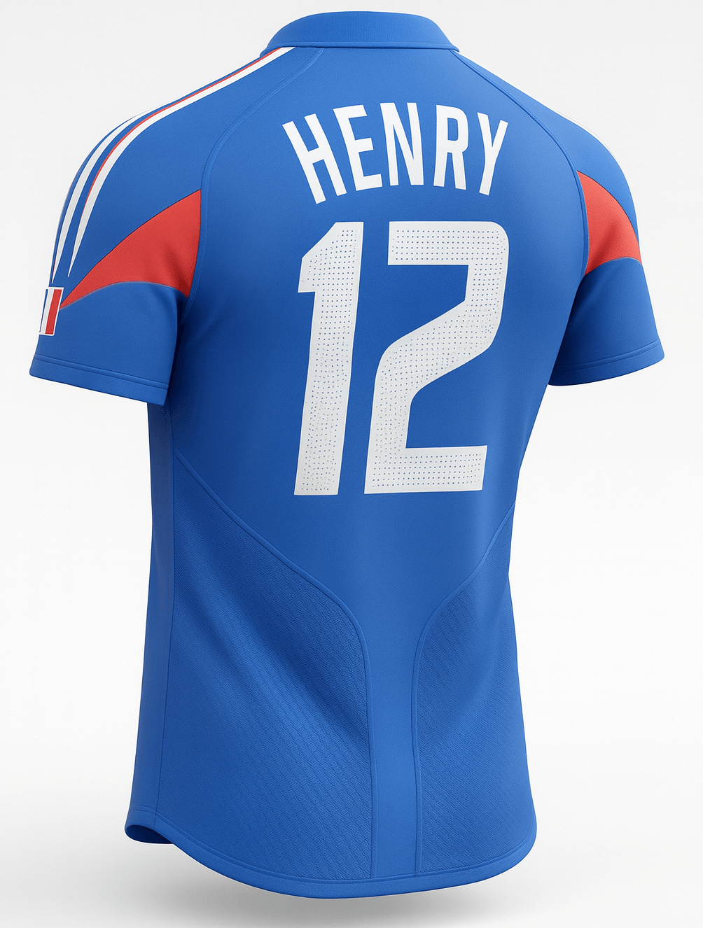 2004 France Home Henry #12 (Feels Like New) - Size XXL