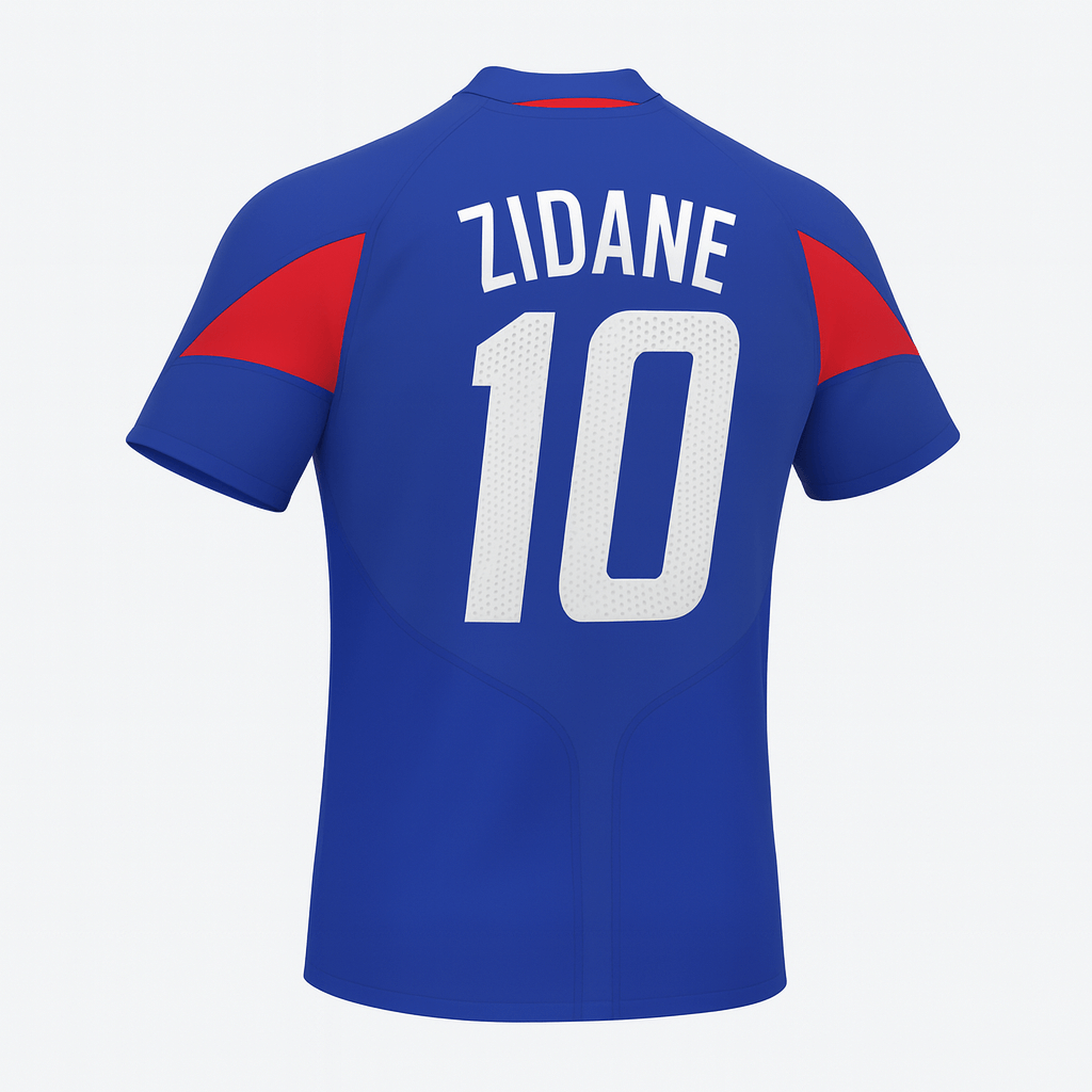 2004 France Home Zidane #10 (Feels Like New) - Size S