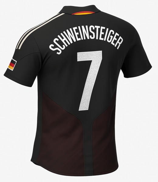 2004 Germany Away Schweinsteiger #7 (Feels Like New) - Size XL