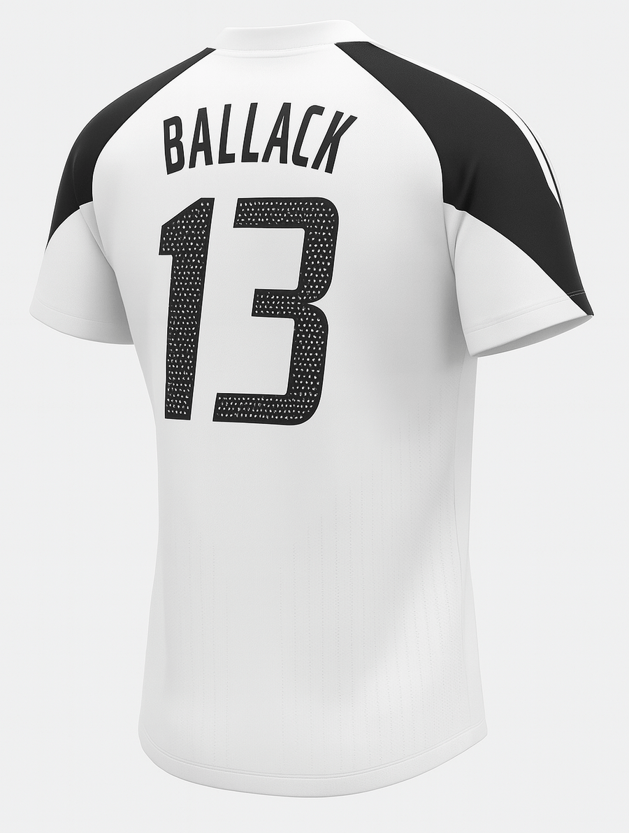 2004 Germany Home Ballack #13 (Feels Like New) - Size L - image 1