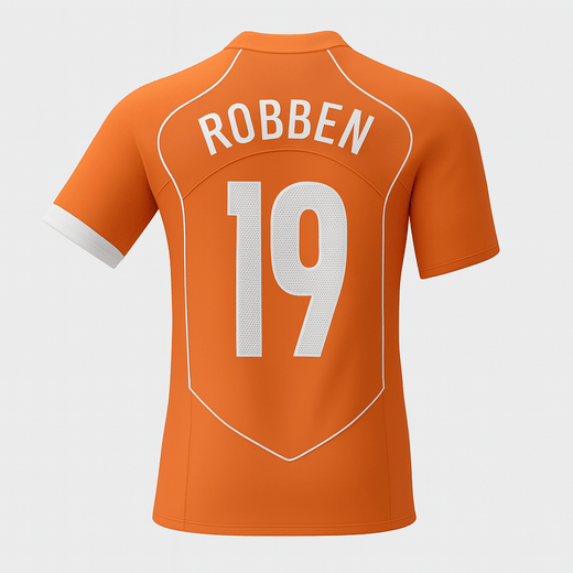 2004 Netherlands Home Robben #19 (Feels Like New) - Size L