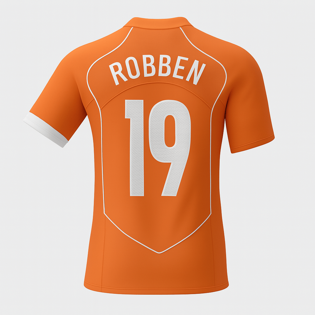 2004 Netherlands Home Robben #19 (Feels Like New) - Size S