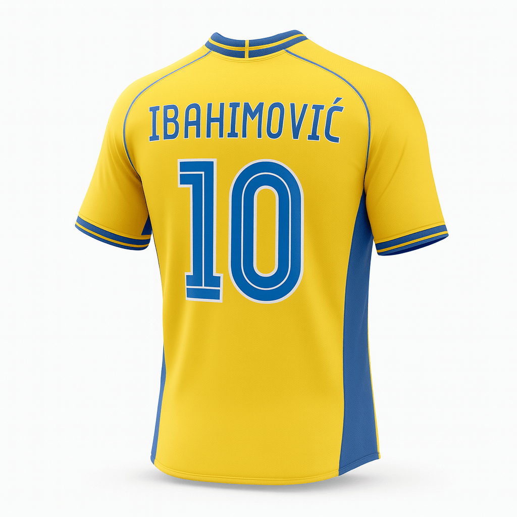 2004 Sweden Home Ibrahimovic #10 (Feels Like New) - Size XXL