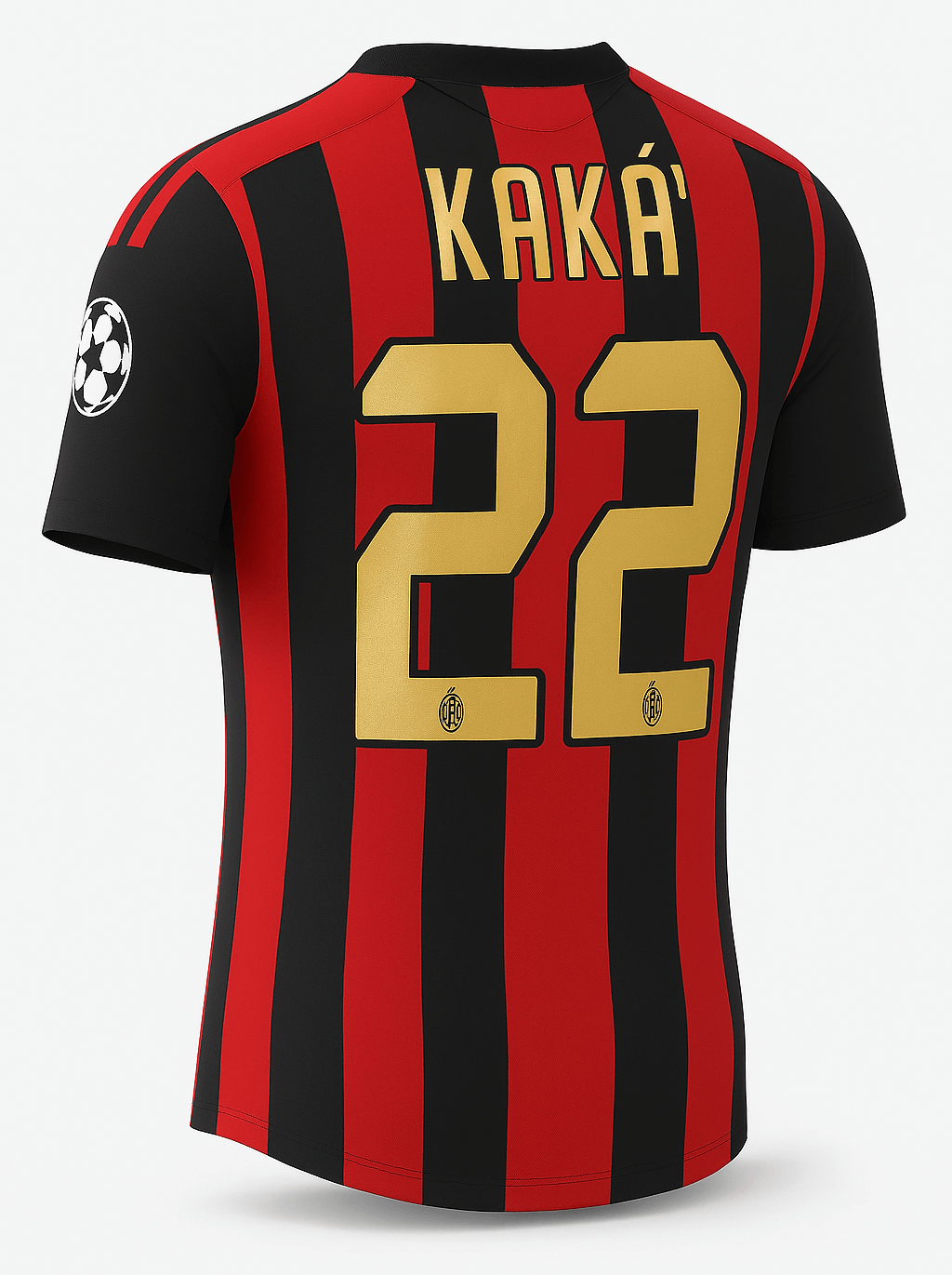 2005–06 AC Milan Home Kaka #22 (Feels Like New) - Size XL