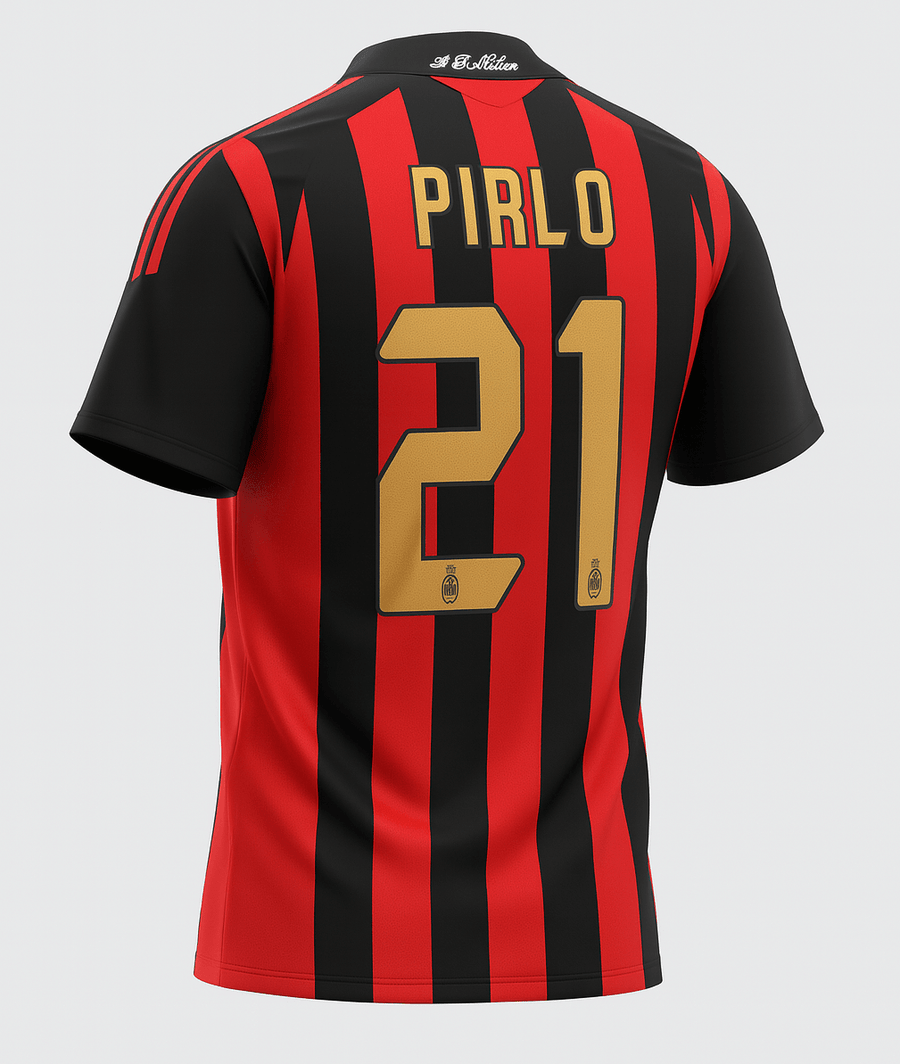 2005–06 AC Milan Home Pirlo #21 (Feels Like New) - Size M - image 1