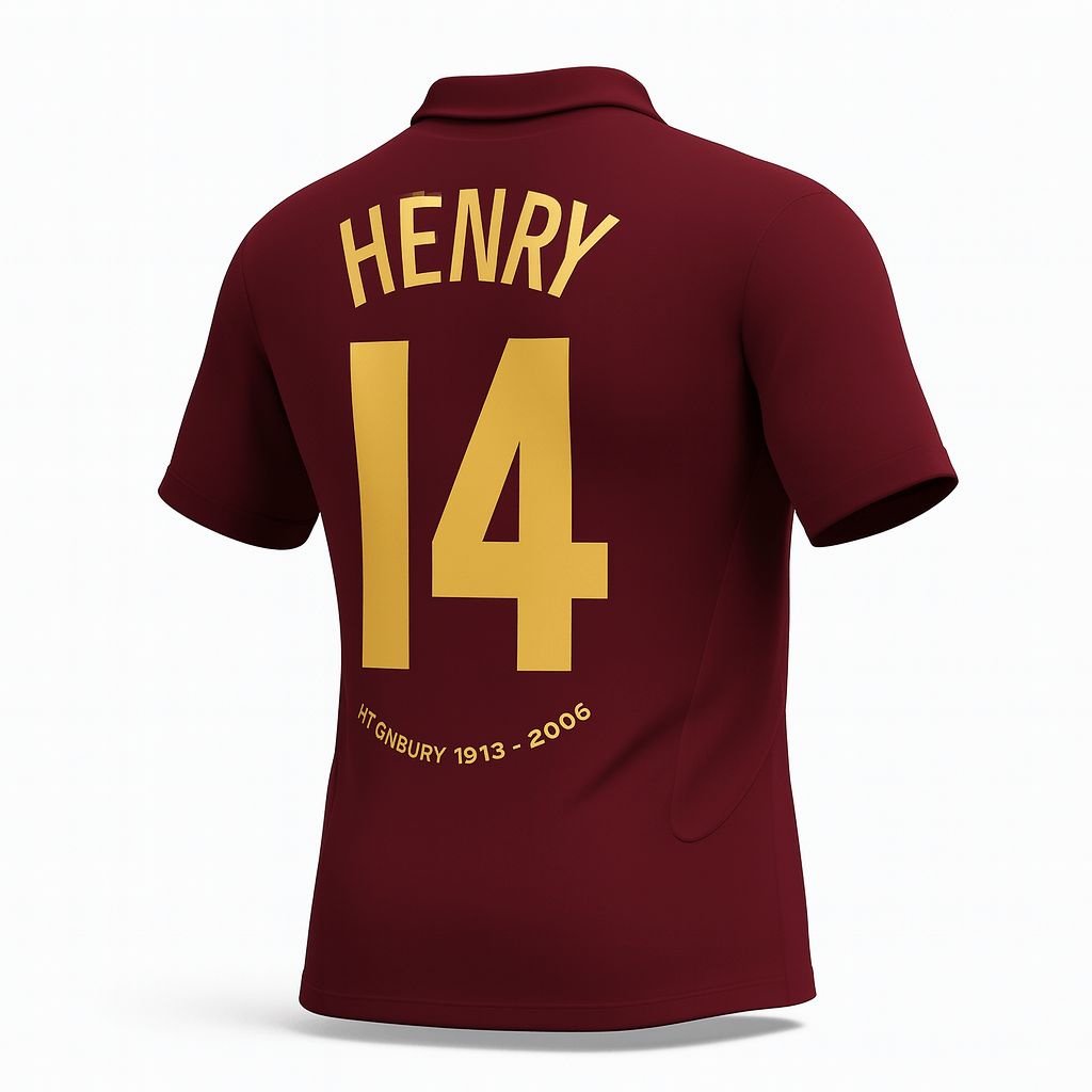 2005–06 Arsenal Home Henry #14 (Feels Like New) - Size XS