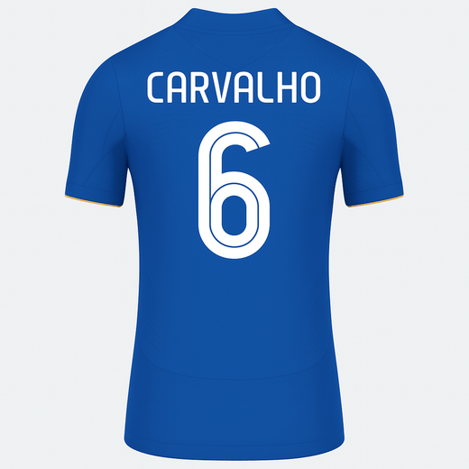 2005–06 Chelsea Home Carvalho #6 (Feels Like New) - Size S