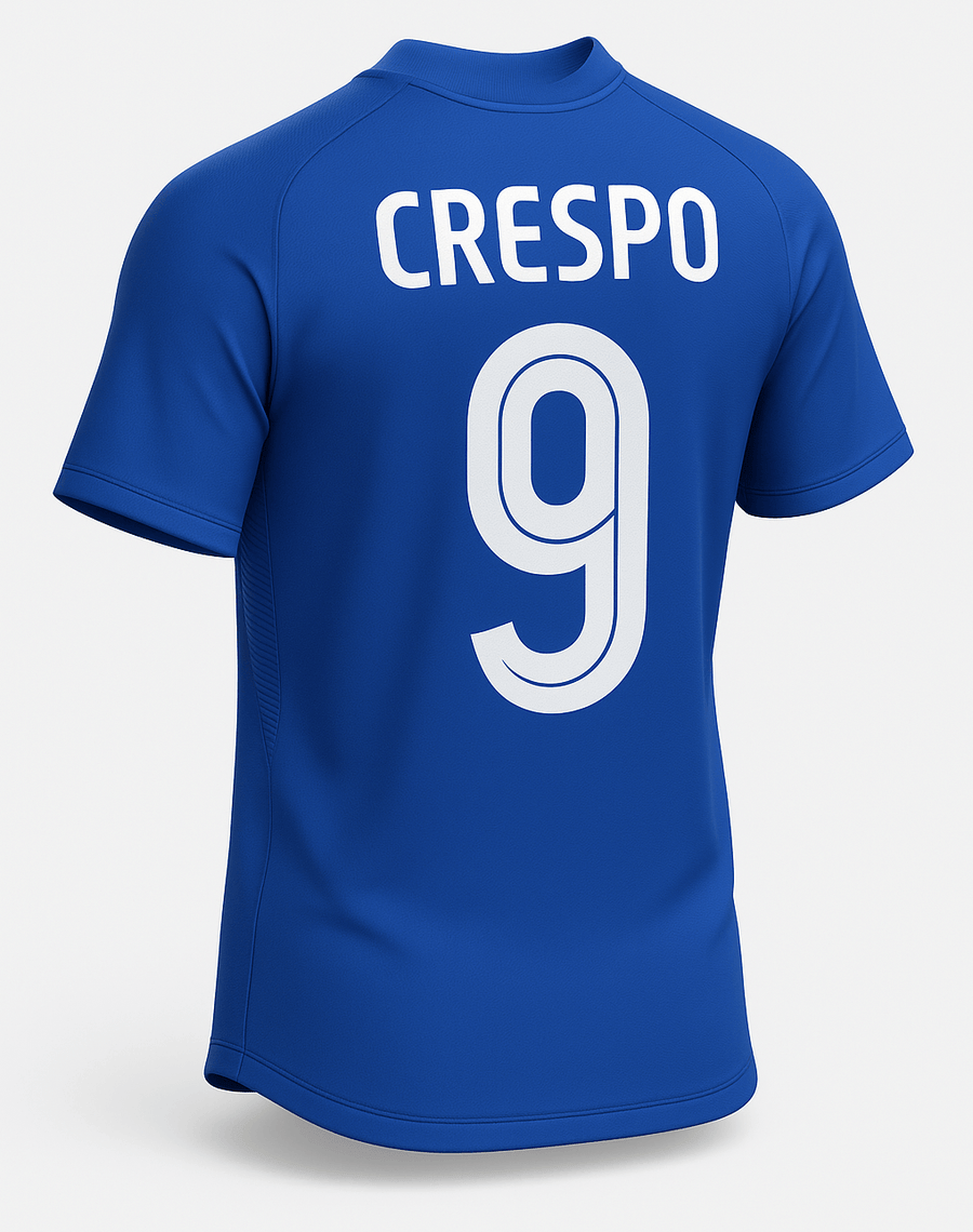 2005–06 Chelsea Home Crespo #9 (Feels Like New) - Size L - image 1