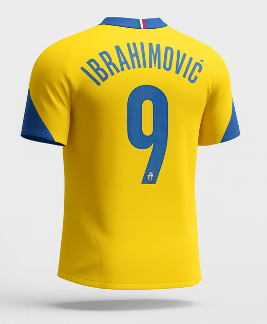2005–06 Juventus Third Ibrahimovic #9 (Feels Like New) - Size L