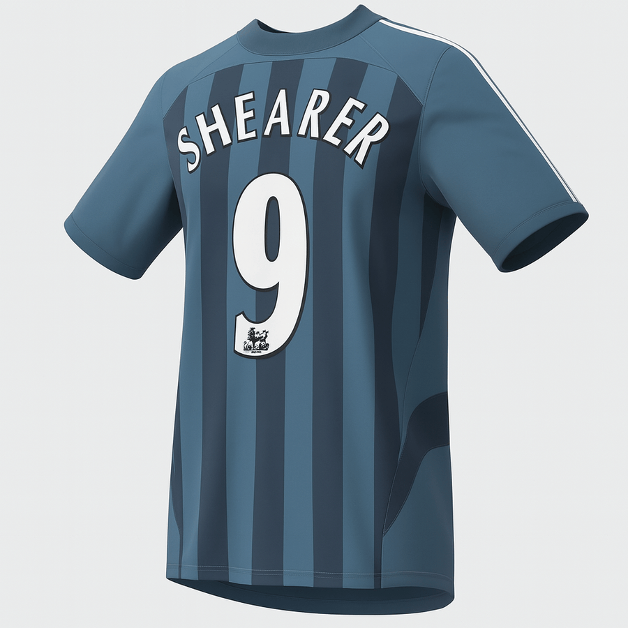 2005–06 Newcastle Away Shearer #9 (Feels Like New) - Size S - image 1