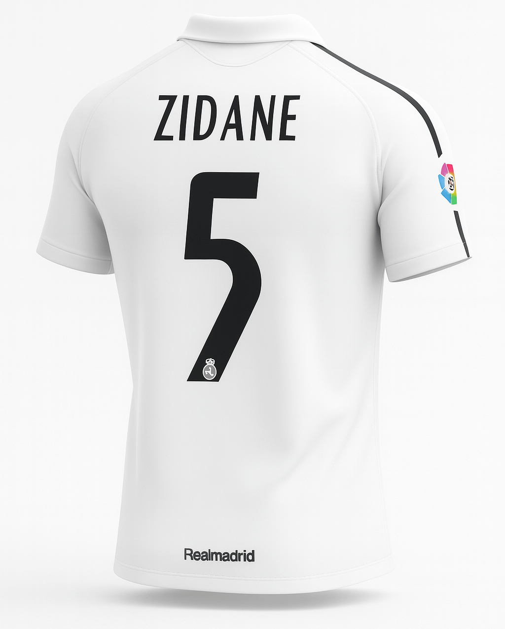 2005–06 Real Madrid Home Zidane #5 (Feels Like New) - Size XS