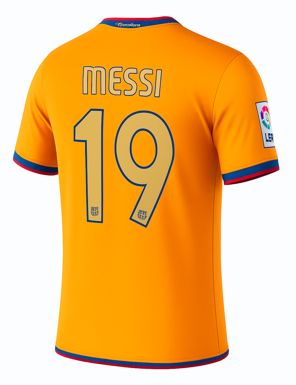 2006–07 Barcelona Away Messi #19 (New) - Size M