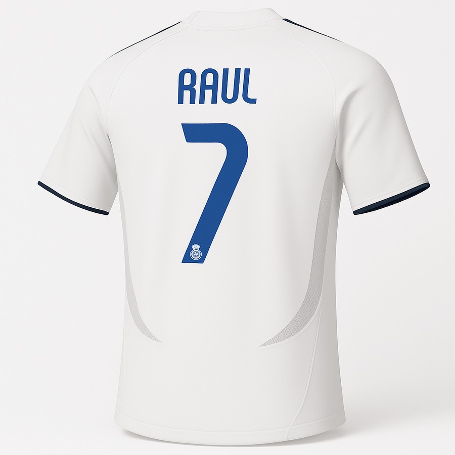 2006–07 Real Madrid Home Raul #7 (New) - Size M - image 1
