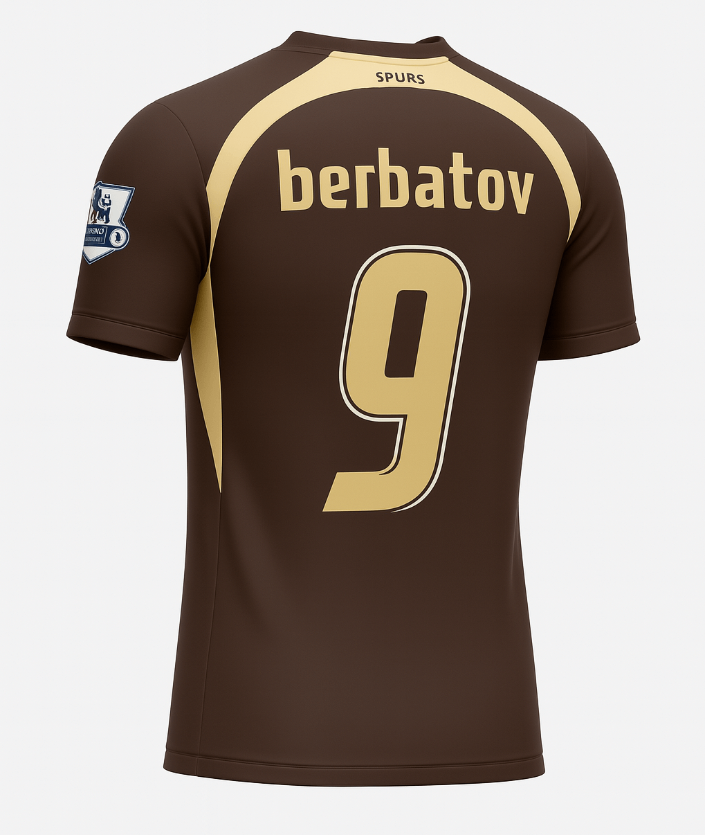 2006–07 Tottenham Third Berbatov #9 (New) - Size S