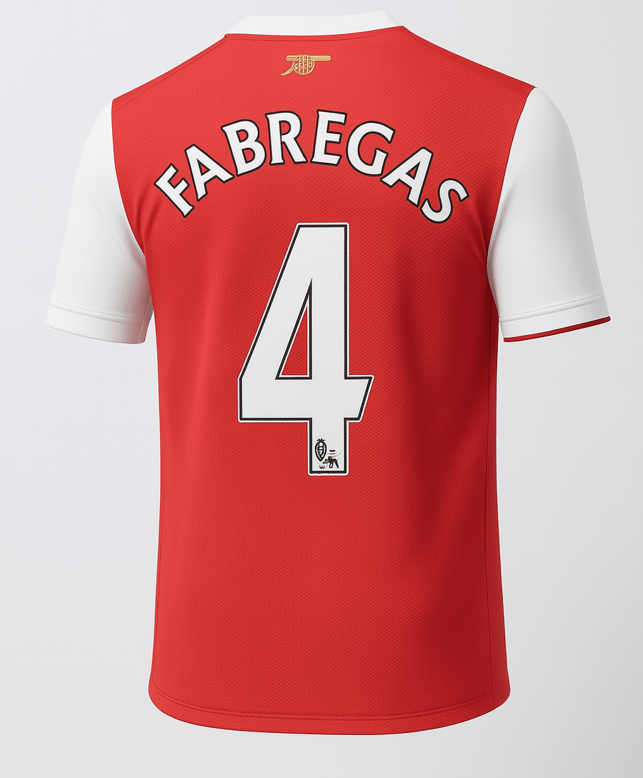 2006–08 Arsenal Home Fabregas #4 (New) - Size S - image 1