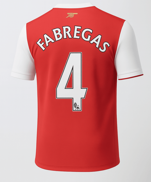 2006–08 Arsenal Home Fabregas #4 (New) - Size XXL