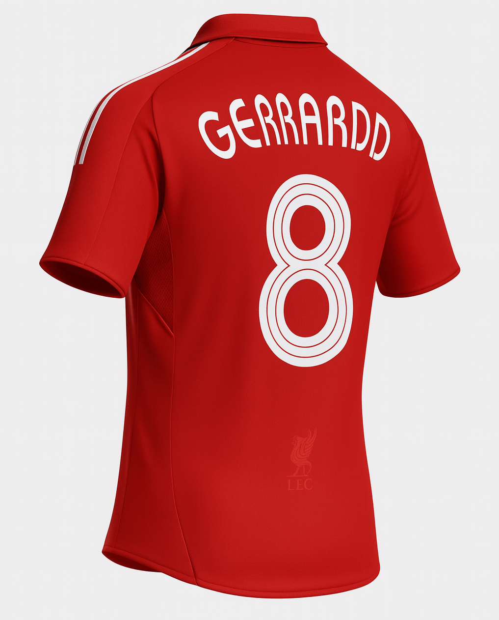 2006–08 Liverpool Home Gerrard #8 (New) - Size XS