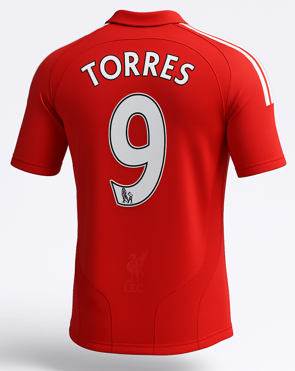 2006–08 Liverpool Home Torres #9 (New) - Size M
