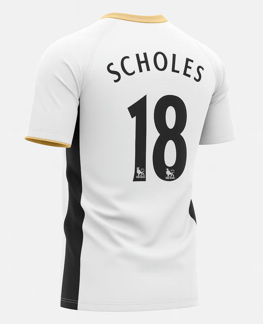 2006–08 Manchester United Away Scholes #18 (New) - Size XXL