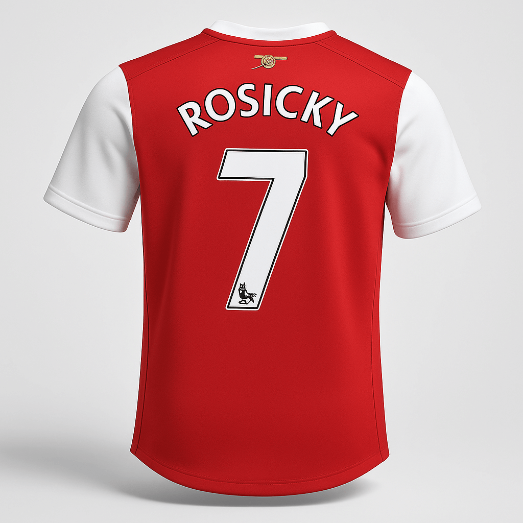 2006–08 Arsenal Home Rosicky #7 (New) - Size XS