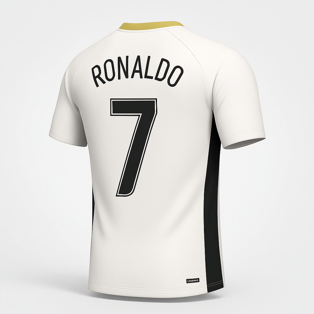2006–08 Manchester United Away Ronaldo #7 (New) - Size S