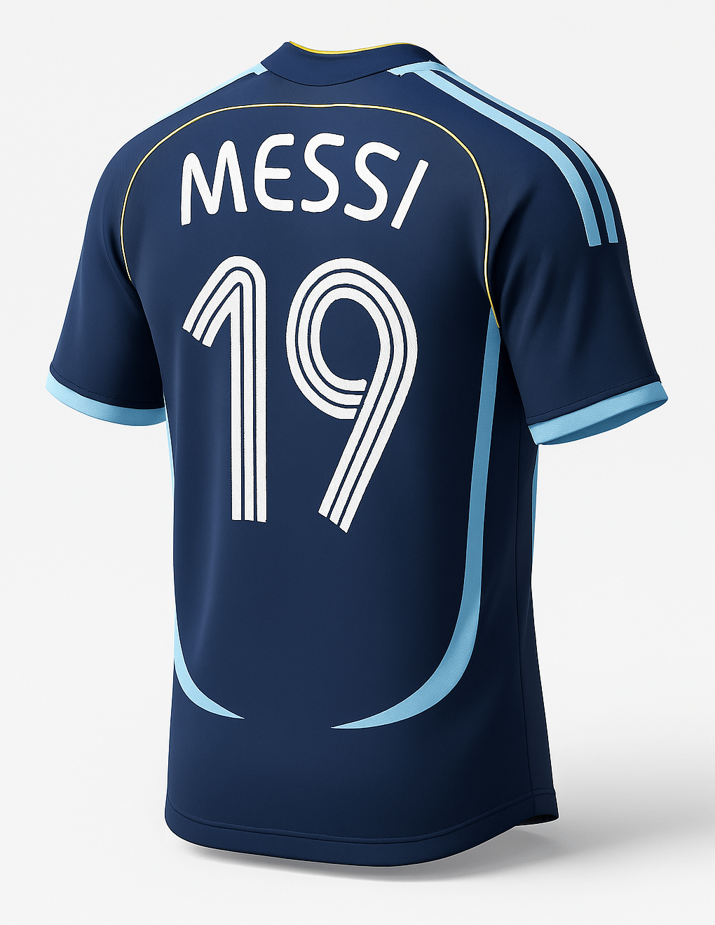 2006 Argentina Away Messi #19 (New) - Size XS