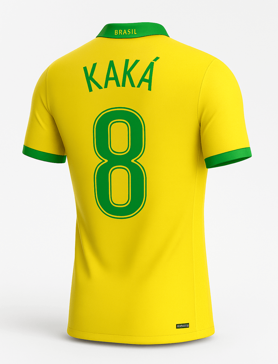 2006 Brazil Home Kaka #8 (New) - Size XXL - image 1