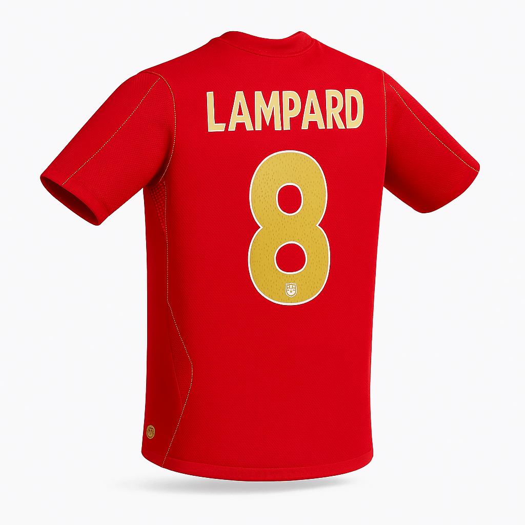 2006 England Away Lampard #8 (New) - Size S