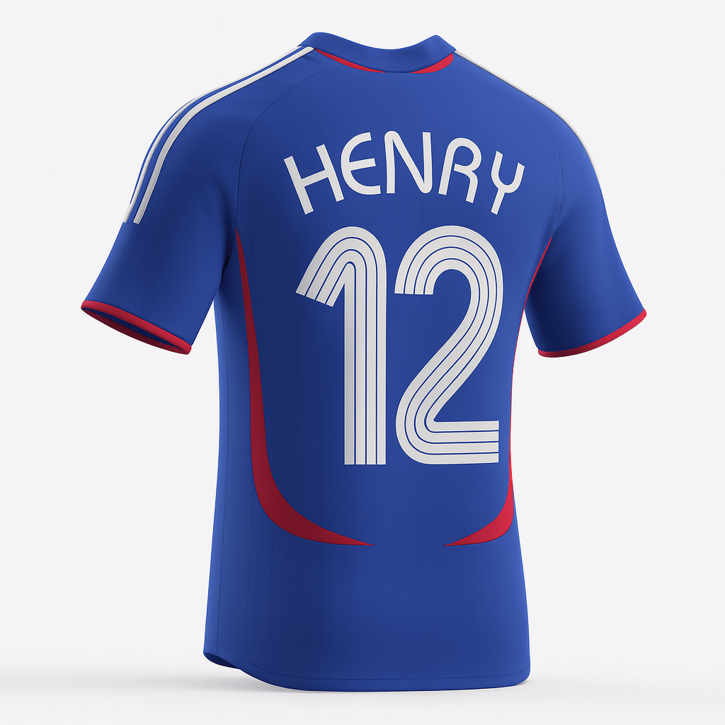 2006 France Home Henry #12 (New) - Size XL