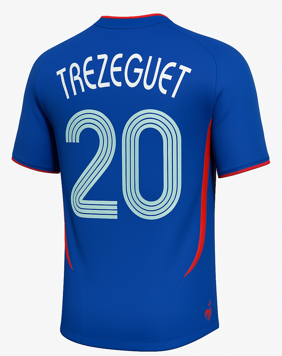 2006 France Home Trezeguet #20 (New) - Size XS