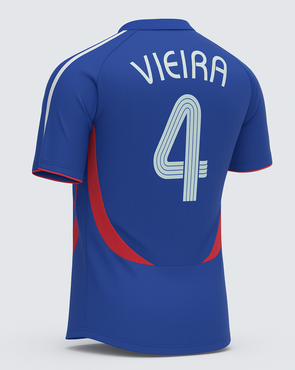 2006 France Home Vieira #4 (New) - Size XL