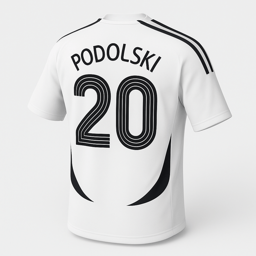2006 Germany Home Podolski #20 (New) - Size S