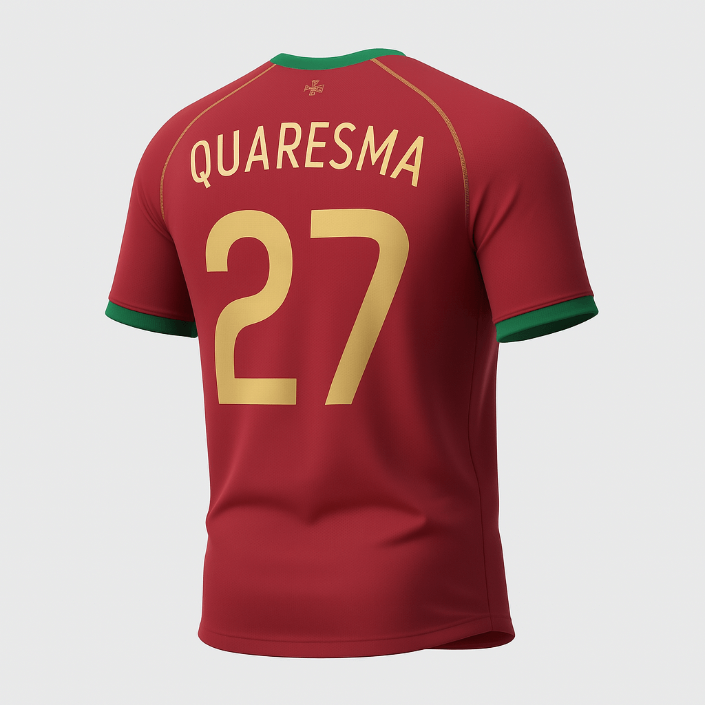2006 Portugal Home Quaresma #26 (New) - Size S