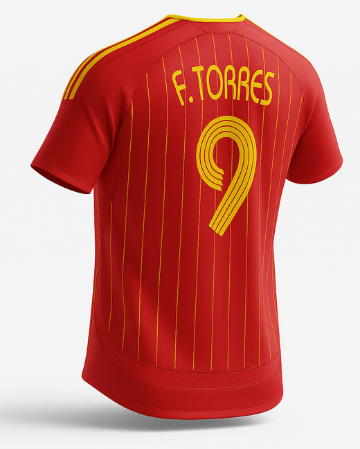 2006 Spain Home F.Torres #9 (New) - Size XL
