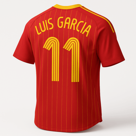 2006 Spain Home Luis Garcia #11 (New) - Size L