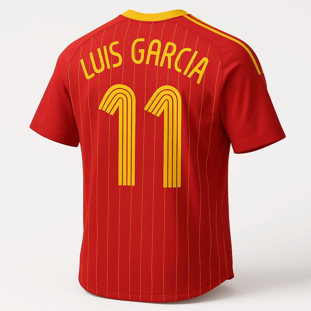 2006 Spain Home Luis Garcia #11 (New) - Size XL