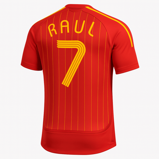 2006 Spain Home Raul #7 (New) - Size L