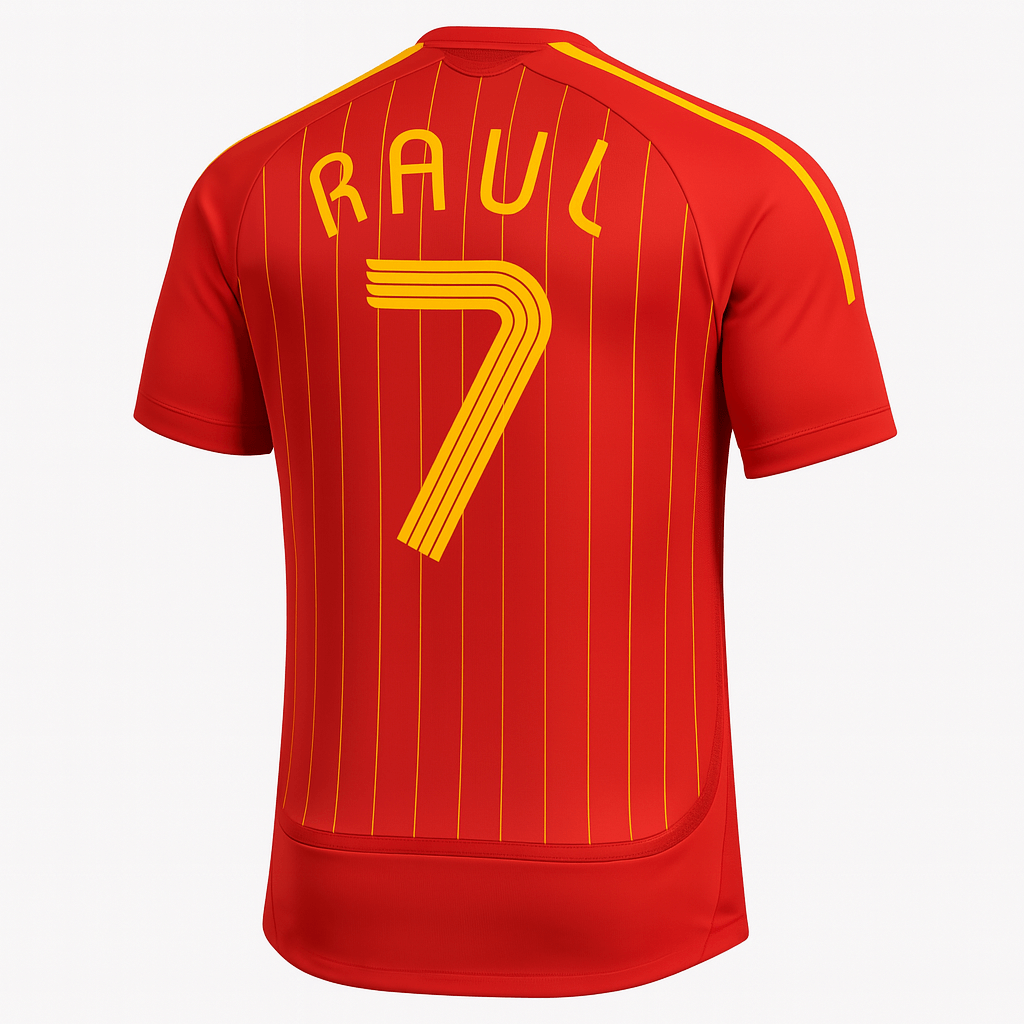 2006 Spain Home Raul #7 (New) - Size XL