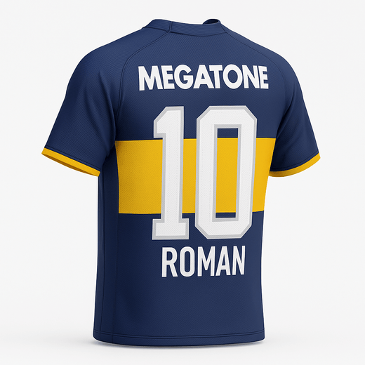2007–08 Boca Juniors Home Riquelme #10 (New) - Size L