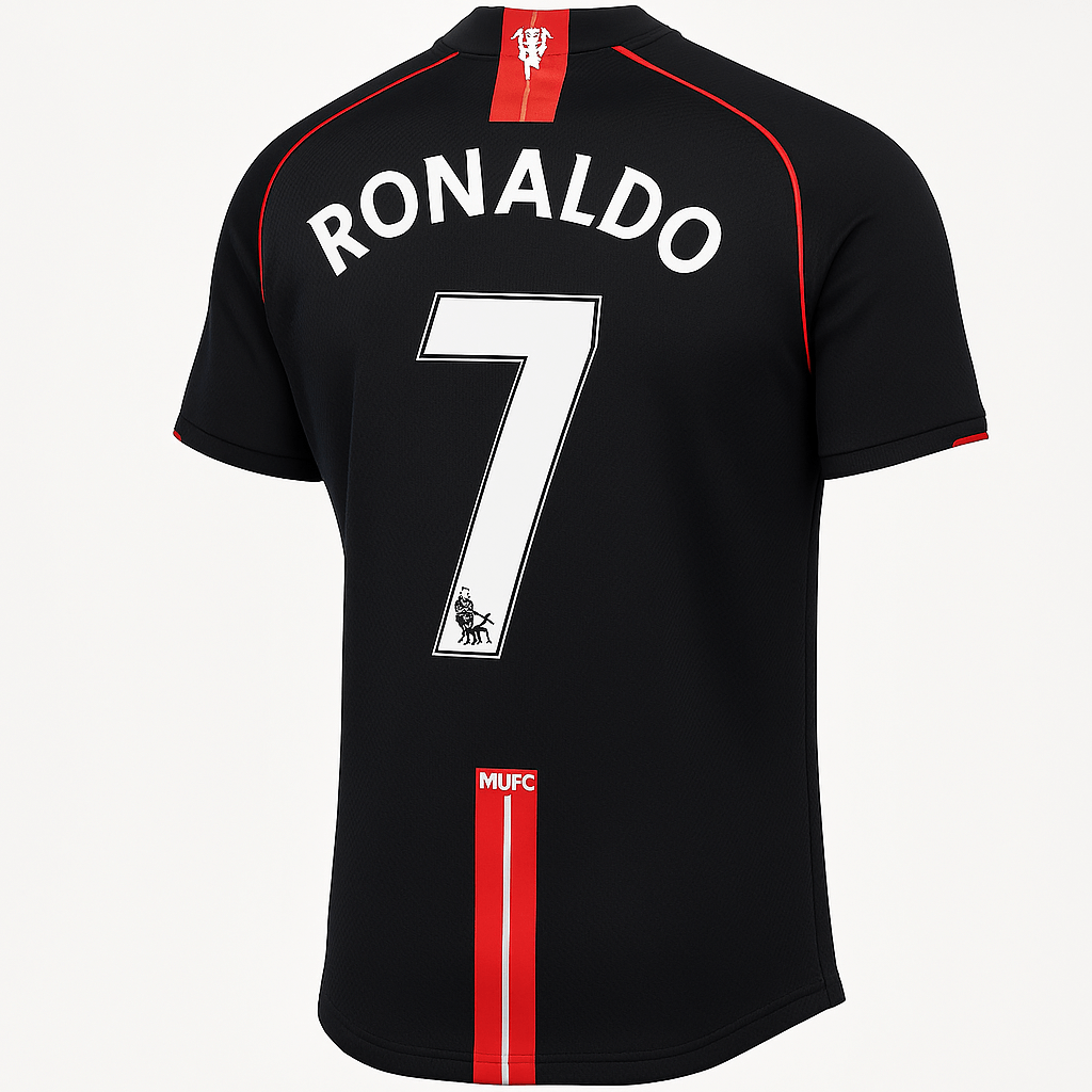 2007–08 Manchester United Away Ronaldo #7 (New) - Size M