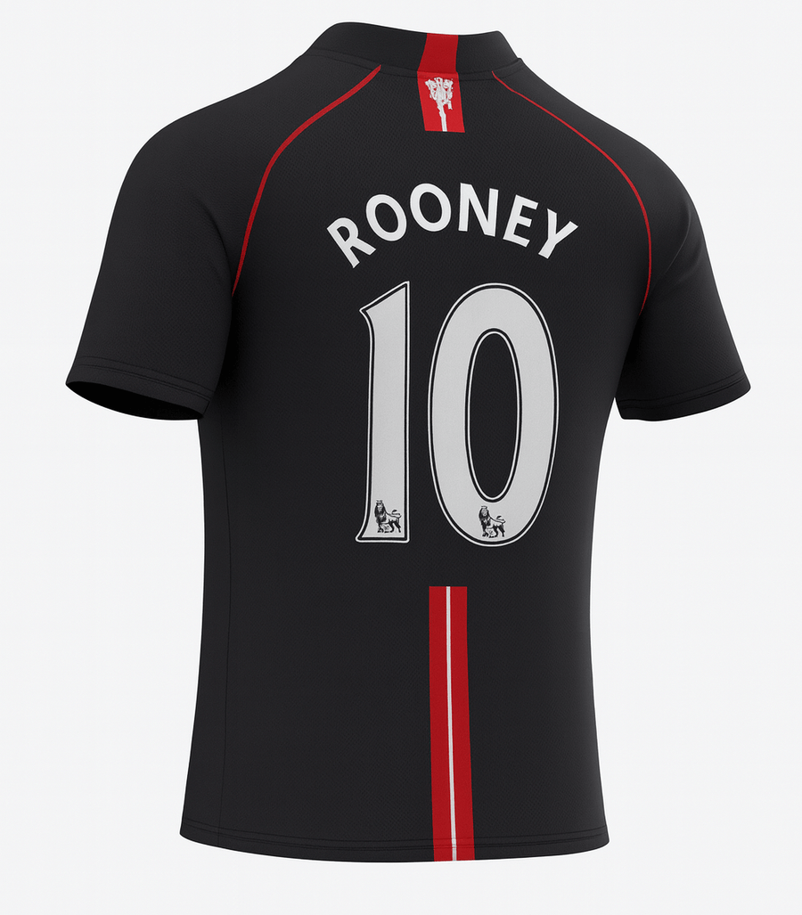 2007–08 Manchester United Away Rooney #10 (New) - Size S - image 1