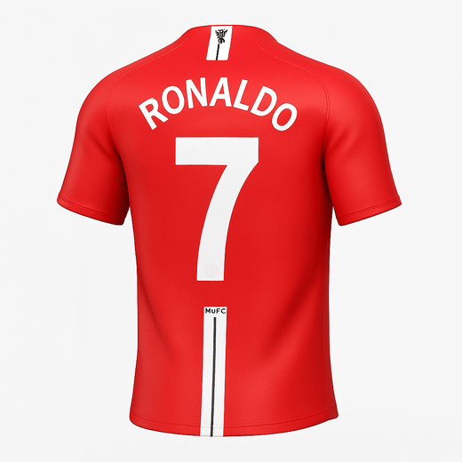 2007–09 Manchester United Home Ronaldo #7 (New) - Size S