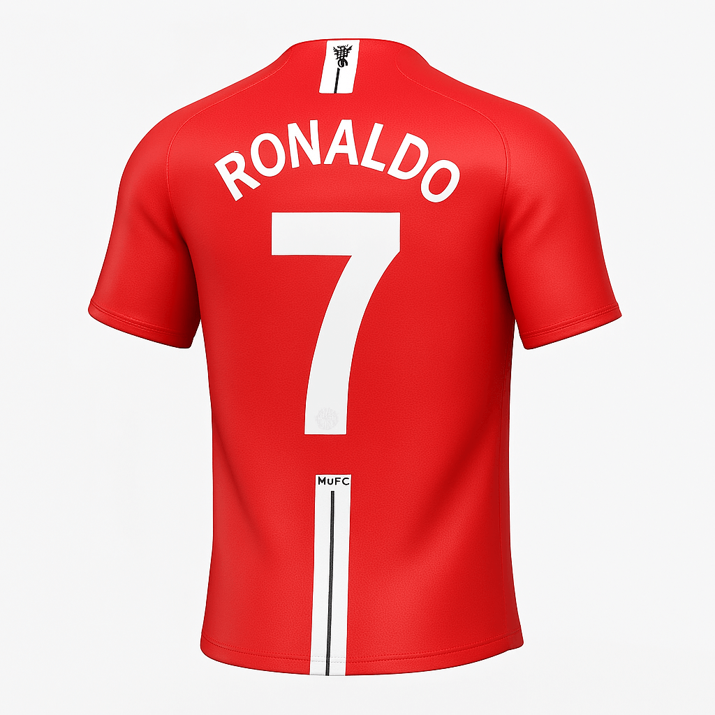 2007–09 Manchester United Home Ronaldo #7 (New) - Size XL