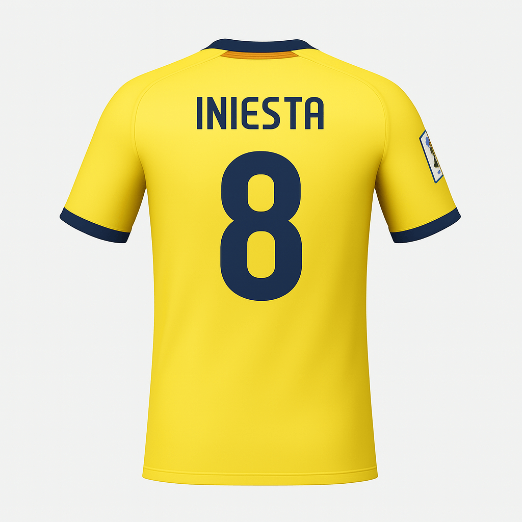 2008–09 Barcelona Away A. Iniesta #8 (New) - Size S